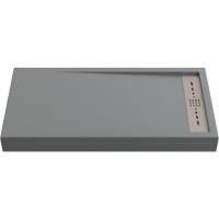 Душевой поддон Creto Scala 120x80 прямоугольный, серый Душевой поддон Creto Scala 120x80 прямоугольный, серый