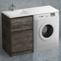 Тумба под раковину BelBagno Kraft KRAFT-LVD-580/1200-2C-PIA-PP, напольная, Pino Pasadena Тумба под раковину BelBagno Kraft KRAFT-LVD-580/1200-2C-PIA-PP, напольная, Pino Pasadena