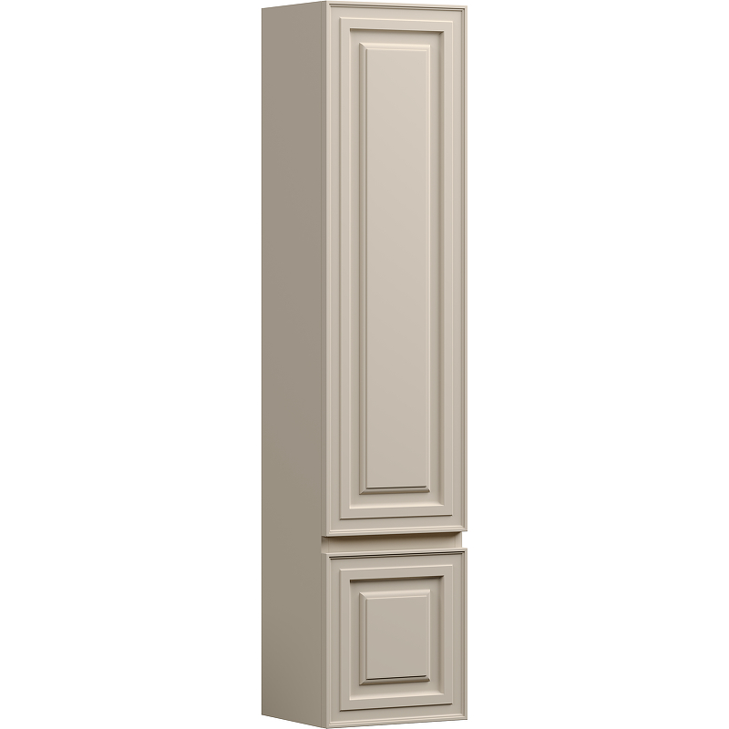 Шкаф-пенал SANCOS Very подвесной левый,  Beige Soft , 350х300х1600 мм, арт. PVR35LCE Шкаф-пенал SANCOS Very подвесной левый,  Beige Soft , 350х300х1600 мм, арт. PVR35LCE