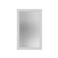 Зеркало Creto Vetra 50 без фацета белое