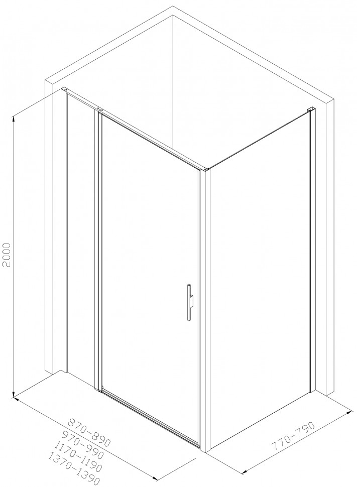 Душевой уголок Allen Brau Priority 100x80 3.31030.BBA + 3.31042.BBA черный браш Душевой уголок Allen Brau Priority 100x80 3.31030.BBA + 3.31042.BBA черный браш