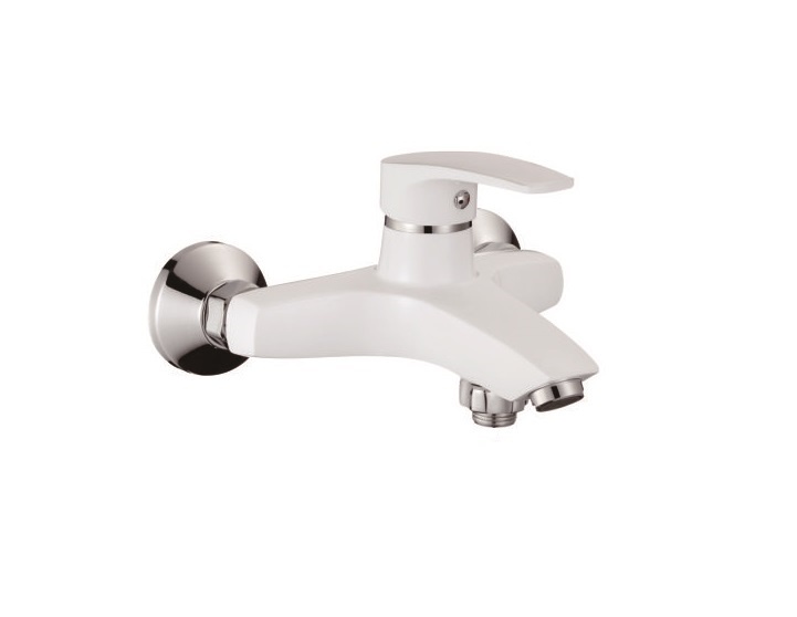 Смеситель для ванны латунь, белый S5002F Смеситель для ванны латунь, белый S5002F