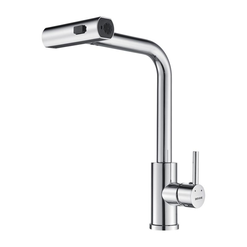 Смеситель для кухни с выдвижной лейкой Shevanik S263 S263 Смеситель для кухни с выдвижной лейкой Shevanik S263 S263