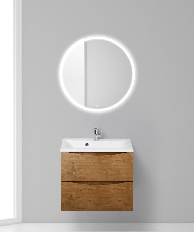 Тумба с раковиной подвесная BelBagno MARINO 65 Bianco Lucido, раковина белая Тумба с раковиной подвесная BelBagno MARINO 65 Bianco Lucido, раковина белая