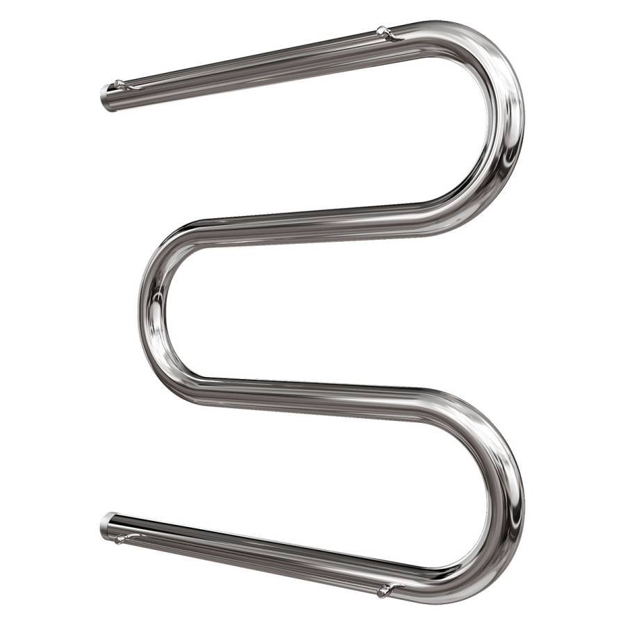 Полотенцесушитель водяной Point PN38555P 500x500 М-образный (1") с полкой, хром Полотенцесушитель водяной Point PN38555P 500x500 М-образный (1") с полкой, хром