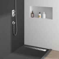 Душевой лоток SAY OPTIMA 601.60.P.NSN, 60 см, хром