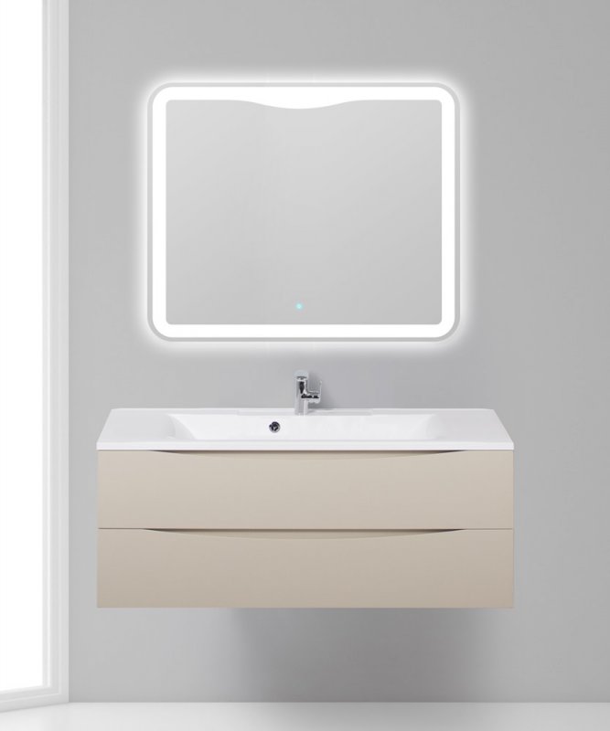 Тумба с раковиной подвесная BelBagno MARINO 120 Rovere Nature, раковина белая Тумба с раковиной подвесная BelBagno MARINO 120 Rovere Nature, раковина белая