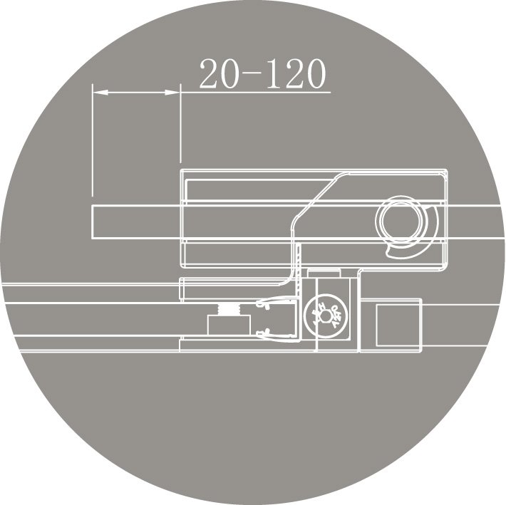 SLIDER-R-2-80/90-GRIGIO-NERO Душевой уголок SLIDER-R-2-80/90-GRIGIO-NERO Душевой уголок