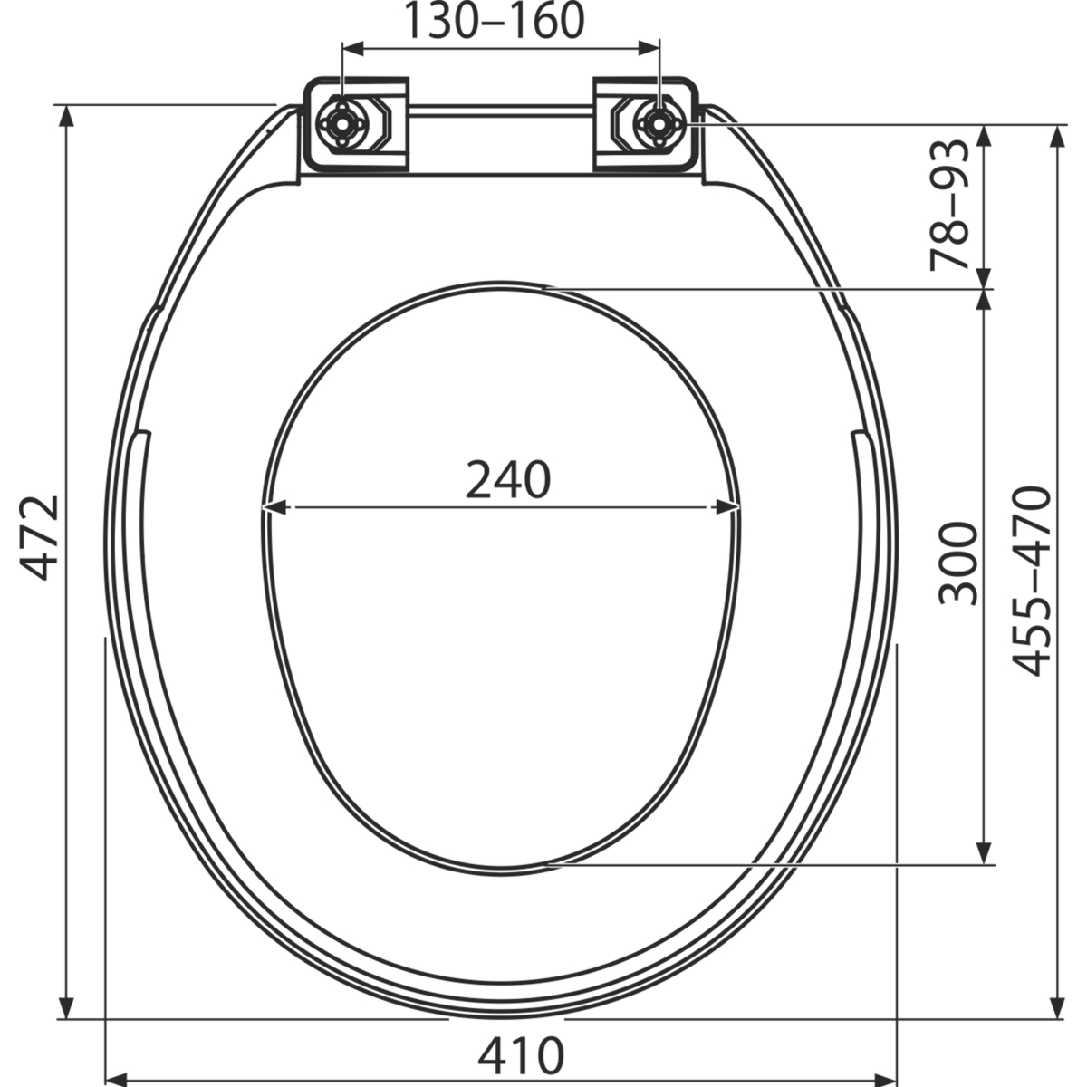 Сиденье для унитаза Antibacterial A6550 AlcaPlast Сиденье для унитаза Antibacterial A6550 AlcaPlast
