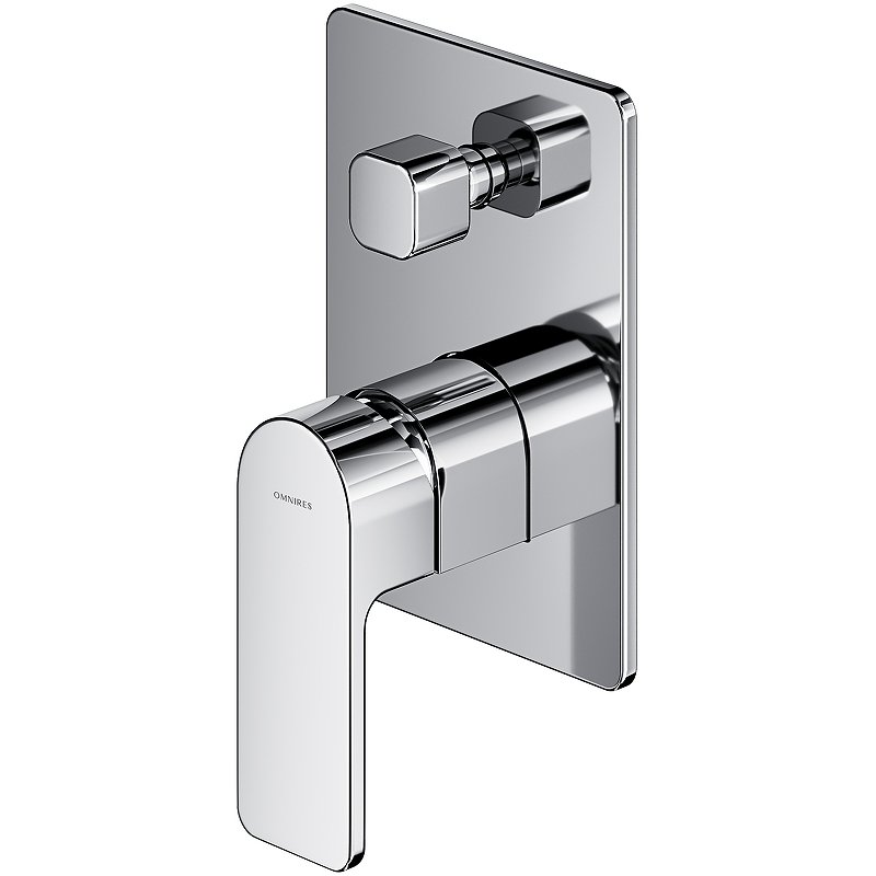 Смеситель для душа скрытого монтажа OMNIRES BARETTI BA7835CR (хром) Смеситель для душа скрытого монтажа OMNIRES BARETTI BA7835CR (хром)