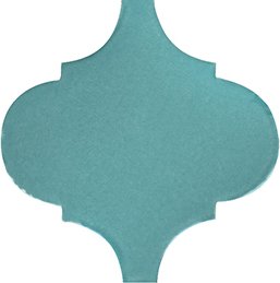 Плитка настенная 65006 Арабески Майолика бирюза 26*30*7 (10шт\0.59м2), м2