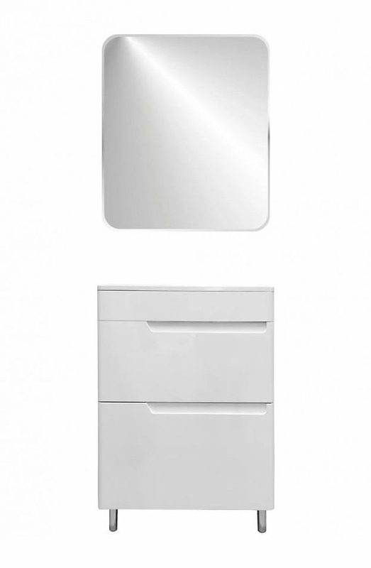Комплект мебели Kare Luxe 600х450 напольный 2 ящика (ШхГхВ) 598х446х860 Комплект мебели Kare Luxe 600х450 напольный 2 ящика (ШхГхВ) 598х446х860