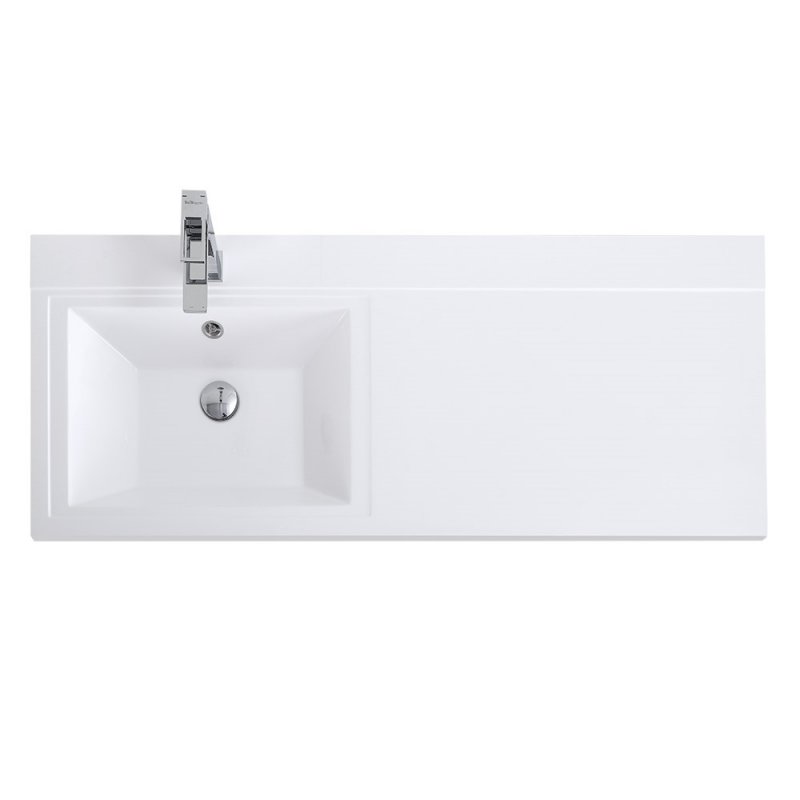 Тумба с раковиной напольная BelBagno KRAFT-LVD-58/120-L Pino Pasadena, раковина белая Тумба с раковиной напольная BelBagno KRAFT-LVD-58/120-L Pino Pasadena, раковина белая