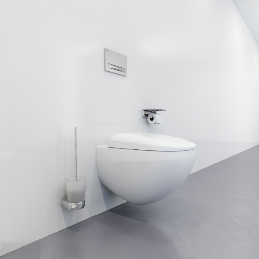 A30341500 Sensation, Держатель для туалетной бумаги с полкой, хром, шт A30341500 Sensation, Держатель для туалетной бумаги с полкой, хром, шт