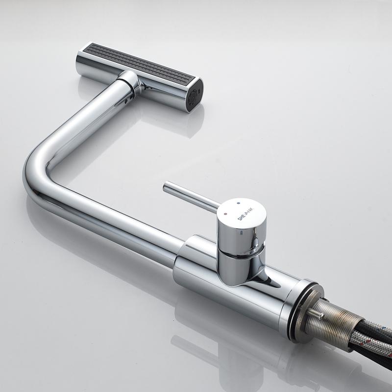 Смеситель для кухни с выдвижной лейкой Shevanik S263 S263 Смеситель для кухни с выдвижной лейкой Shevanik S263 S263