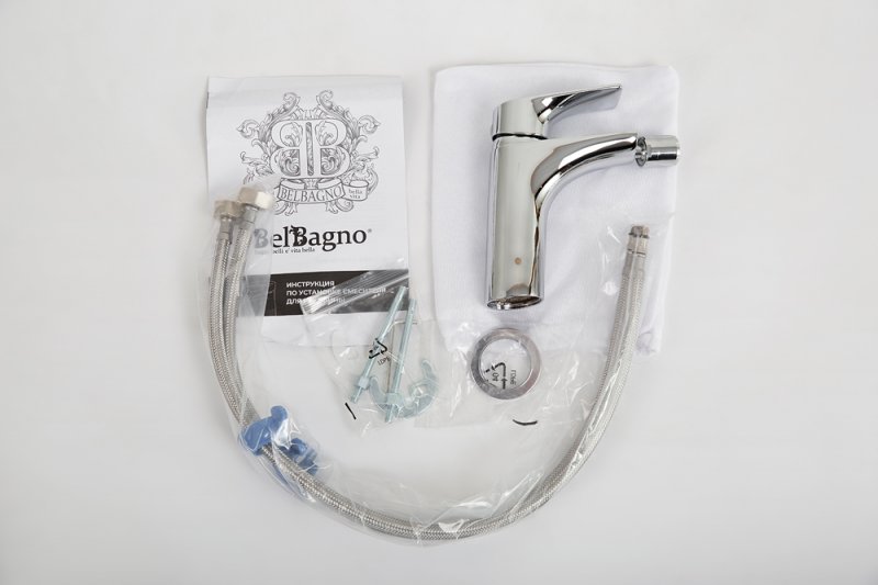 MARINO Смеситель для биде без донного клапана, хром MARINO-BD-CRM-W0 MARINO Смеситель для биде без донного клапана, хром MARINO-BD-CRM-W0
