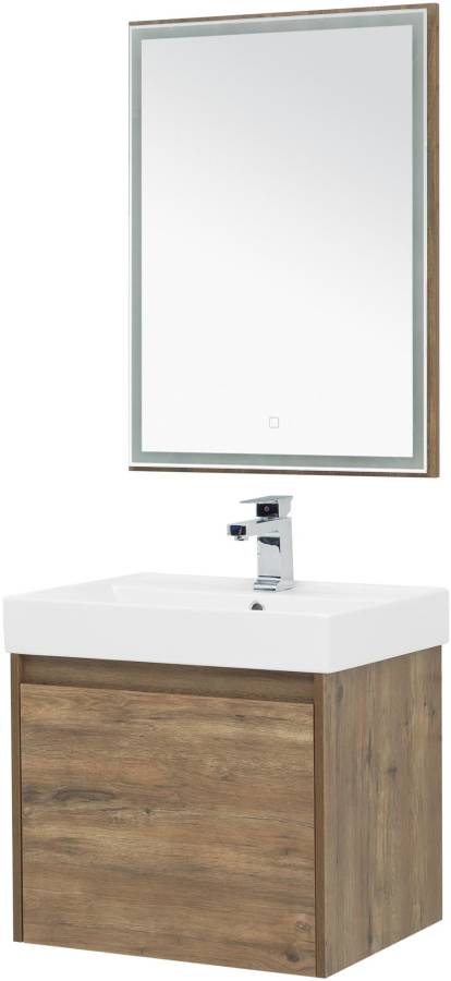 Мебель для ванной Aquanet Nova Lite 60 дуб рустикальный (1 ящик) Мебель для ванной Aquanet Nova Lite 60 дуб рустикальный (1 ящик)