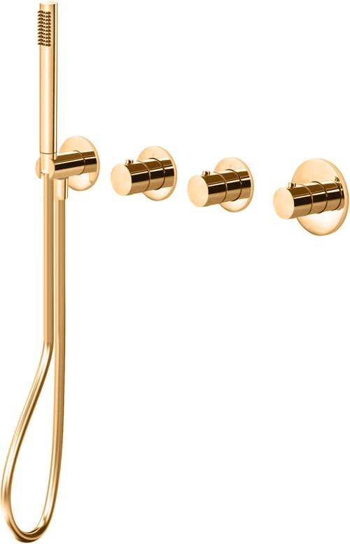 Смеситель для ванны с душем Paffoni Modular Box MDE000HG Смеситель для ванны с душем Paffoni Modular Box MDE000HG