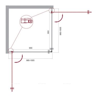 Душевой уголок BelBagno ETNA-A-2-70-C-Cr Душевой уголок BelBagno ETNA-A-2-70-C-Cr