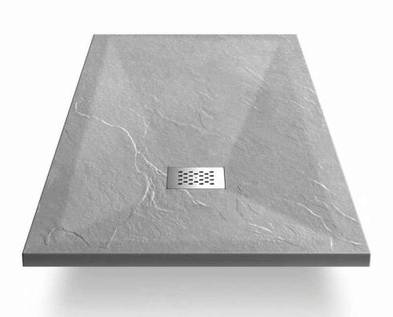 Поддон для душа из искусственного камня VST-4SR9010G, 1000*900*25, серый Поддон для душа из искусственного камня VST-4SR9010G, 1000*900*25, серый