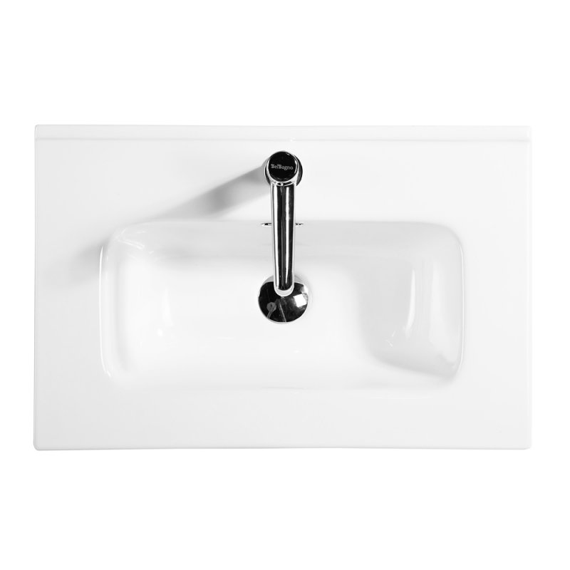 Тумба с раковиной подвесная BelBagno KRAFT 39-70 Bianco Opaco, раковина белая Тумба с раковиной подвесная BelBagno KRAFT 39-70 Bianco Opaco, раковина белая