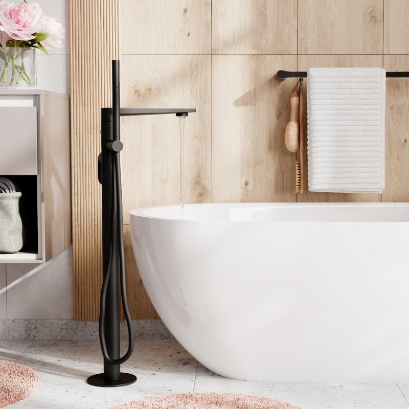 Elbe 7421 Смеситель напольный для ванны Wasserkraft Elbe 7421 Смеситель напольный для ванны Wasserkraft