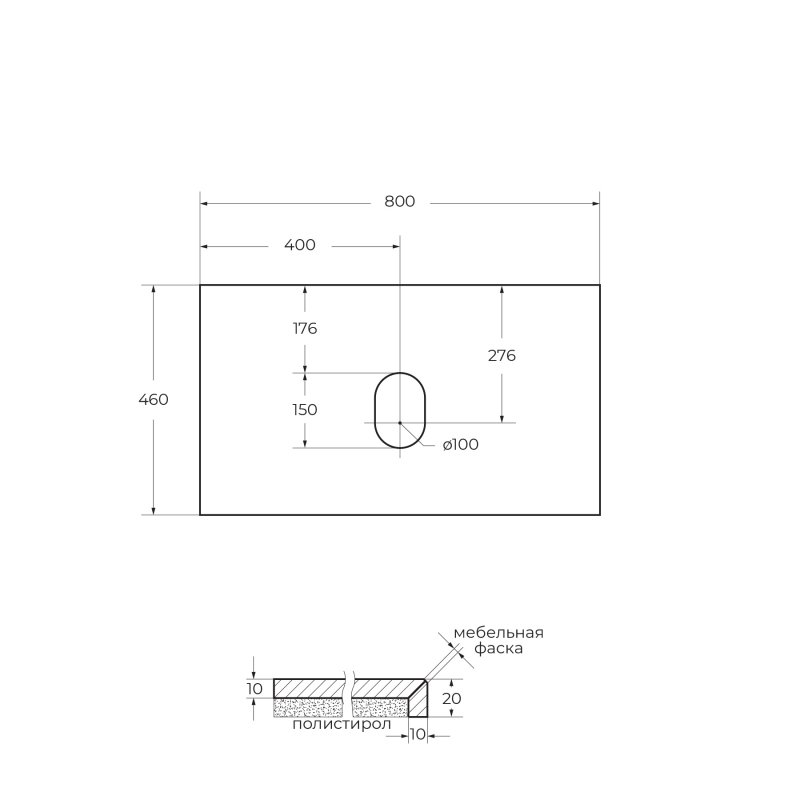 Тумба с раковиной подвесная BelBagno KRAFT 80 Rovere Nebrasca Nature, раковина белая Тумба с раковиной подвесная BelBagno KRAFT 80 Rovere Nebrasca Nature, раковина белая