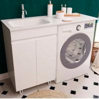 Комплект мебели Barcelona Luxe 1200х482 левосторонний напольный 2-х дверный (ШхГхВ) 548х476х860 Комплект мебели Barcelona Luxe 1200х482 левосторонний напольный 2-х дверный (ШхГхВ) 548х476х860