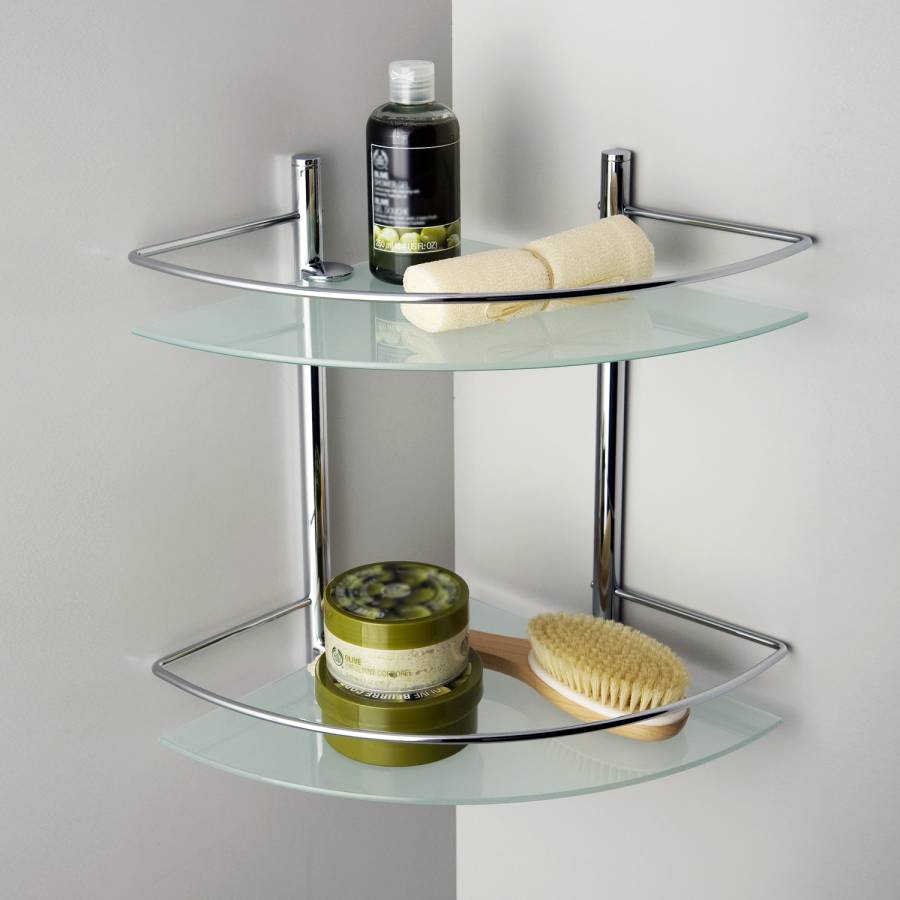 K-3122 Полка стеклянная двойная K-3122 Полка стеклянная двойная