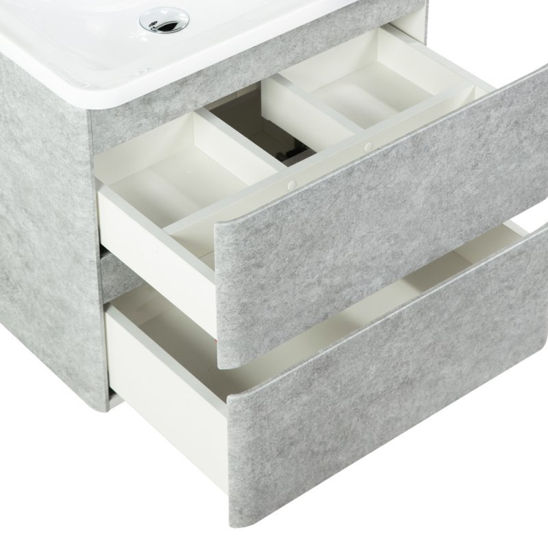 Тумба с раковиной подвесная BelBagno ALBANO 60 Rovere Rustico, раковина белая Тумба с раковиной подвесная BelBagno ALBANO 60 Rovere Rustico, раковина белая