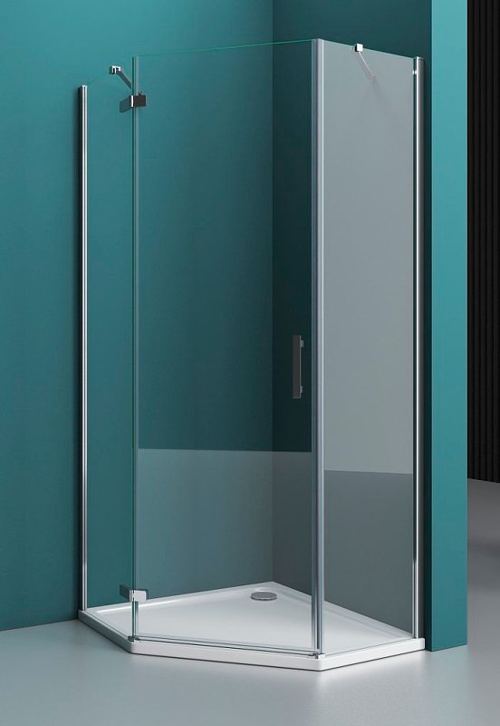 Душевой уголок BelBagno KRAFT-P-1-90-C-Cr-L Душевой уголок BelBagno KRAFT-P-1-90-C-Cr-L