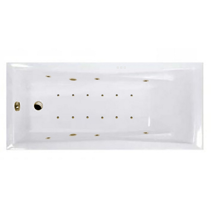 Ванна EXCELLENT Palace 180x80 "RELAX" (бронза) Ванна EXCELLENT Palace 180x80 "RELAX" (бронза)