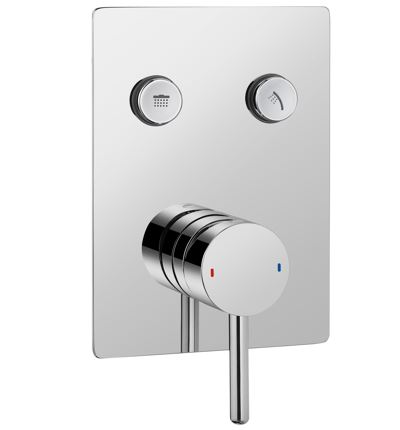 Смеситель для душа скрытого монтажа OMNIRES Y Y1235GCCR (хром) Смеситель для душа скрытого монтажа OMNIRES Y Y1235GCCR (хром)