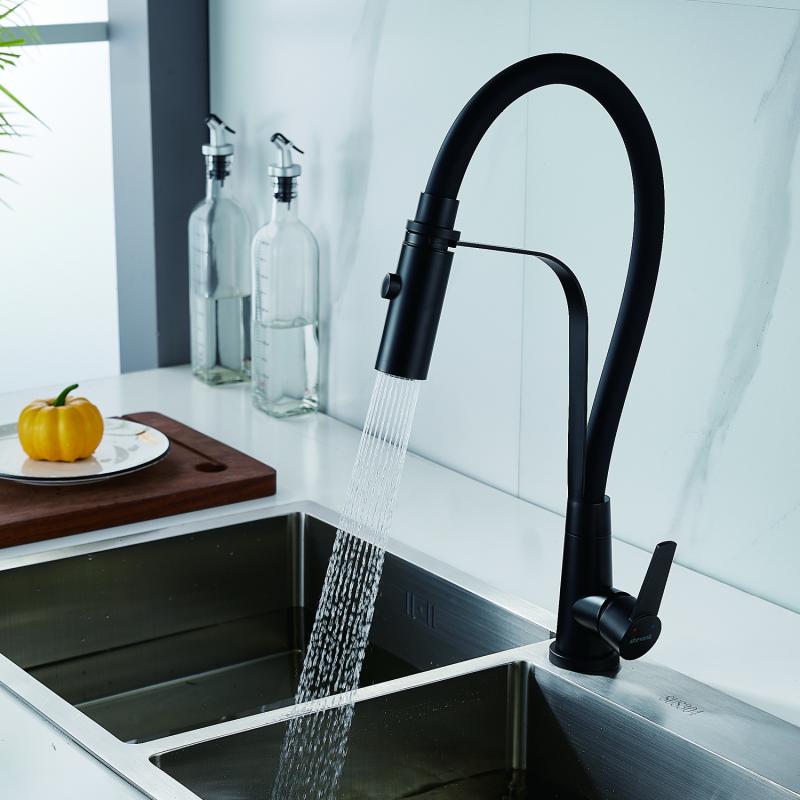 Смеситель для кухни с гибким изливом Shevanik S943 S943H-3 Смеситель для кухни с гибким изливом Shevanik S943 S943H-3