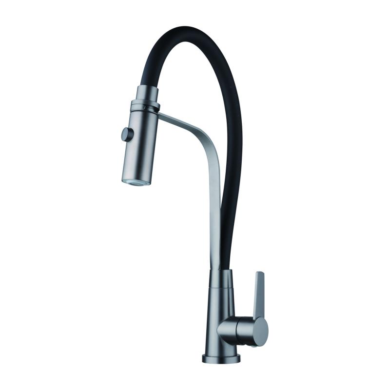 Смеситель для кухни с гибким изливом Shevanik S943 S943T-3 Смеситель для кухни с гибким изливом Shevanik S943 S943T-3