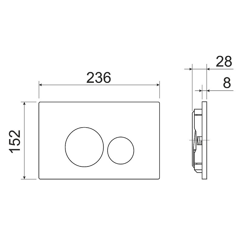 Система инсталляции для унитазов CERAMICANOVA Envision с кнопкой смыва Round цвет хром матовый и креплениями, арт. CN1001M Система инсталляции для унитазов CERAMICANOVA Envision с кнопкой смыва Round цвет хром матовый и креплениями, арт. CN1001M