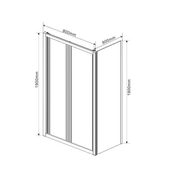 Душевой уголок Garda VSR-1G8080CL, 800*800, хром, стекло прозрачное Душевой уголок Garda VSR-1G8080CL, 800*800, хром, стекло прозрачное