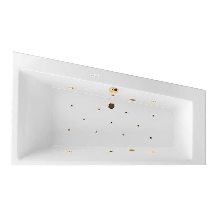 Ванна EXCELLENT Sfera Slim 170x100 (правая) "RELAX" (золото) Ванна EXCELLENT Sfera Slim 170x100 (правая) "RELAX" (золото)