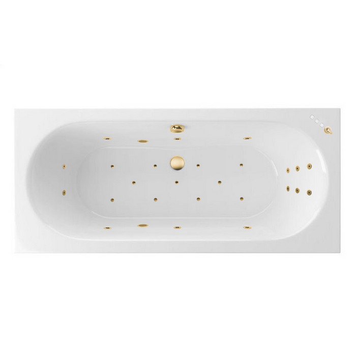 Ванна EXCELLENT Oceana Slim 180x80 "ULTRA" (золото) Ванна EXCELLENT Oceana Slim 180x80 "ULTRA" (золото)