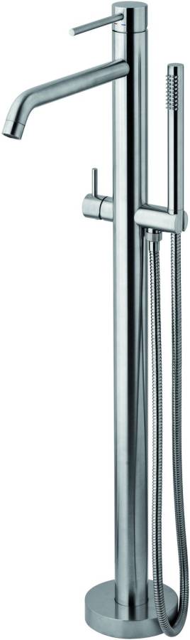 Смеситель для ванны Paffoni Light LIG032ST сталь Смеситель для ванны Paffoni Light LIG032ST сталь