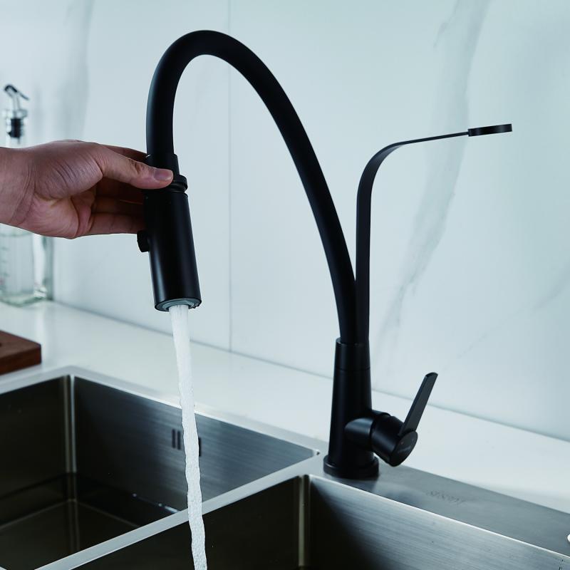 Смеситель для кухни с гибким изливом Shevanik S943 S943H-3 Смеситель для кухни с гибким изливом Shevanik S943 S943H-3