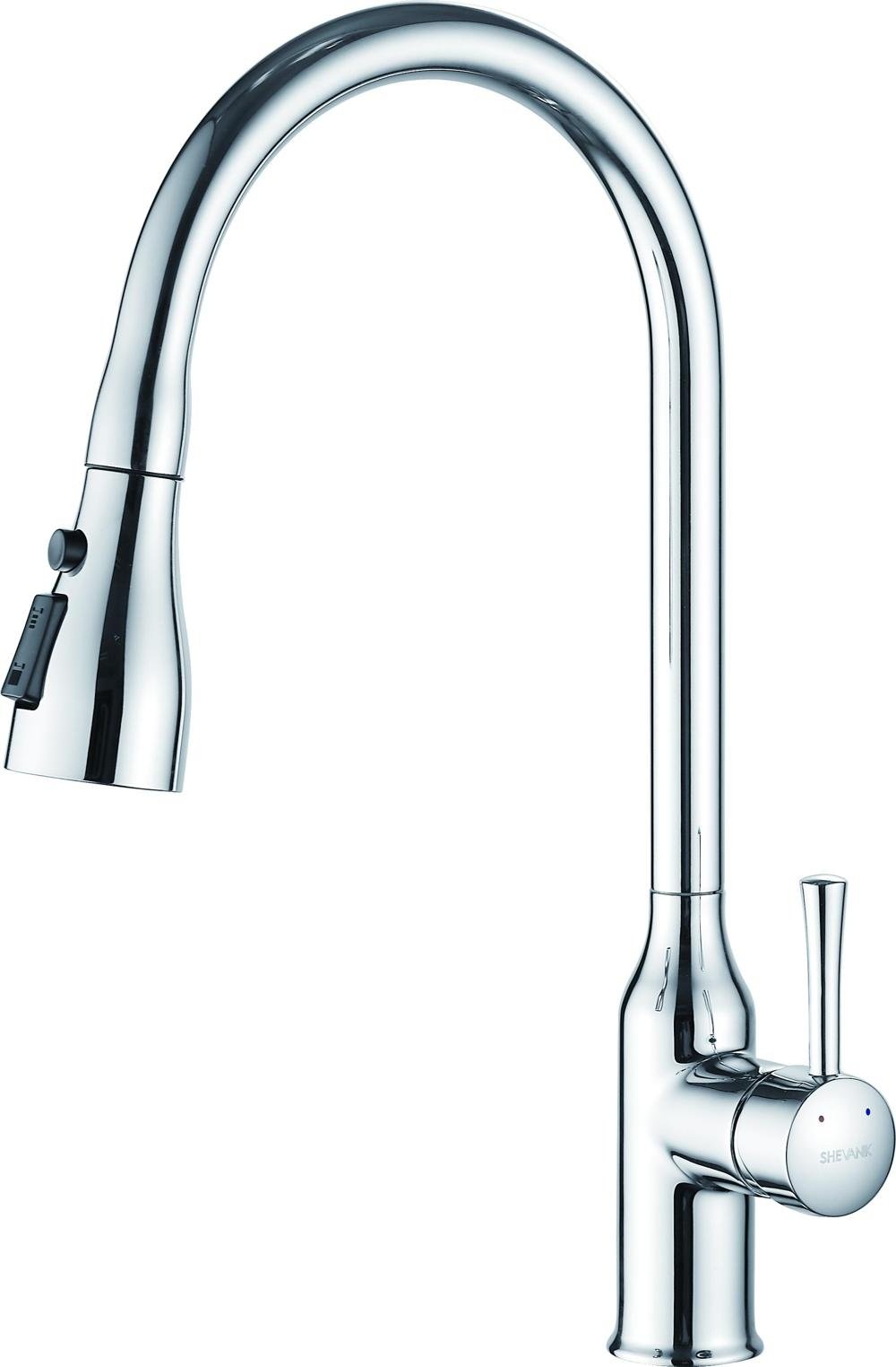 Смеситель для кухни латунь, хром S163 Смеситель для кухни латунь, хром S163