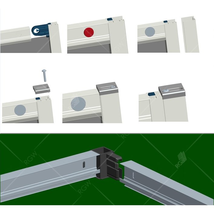 Душевой уголок RGW CL-48B (CL-14B + Z-050-1B) 1000x700 Душевой уголок RGW CL-48B (CL-14B + Z-050-1B) 1000x700