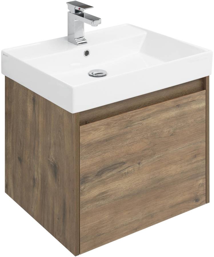 Мебель для ванной Aquanet Nova Lite 60 дуб рустикальный (1 ящик) Мебель для ванной Aquanet Nova Lite 60 дуб рустикальный (1 ящик)
