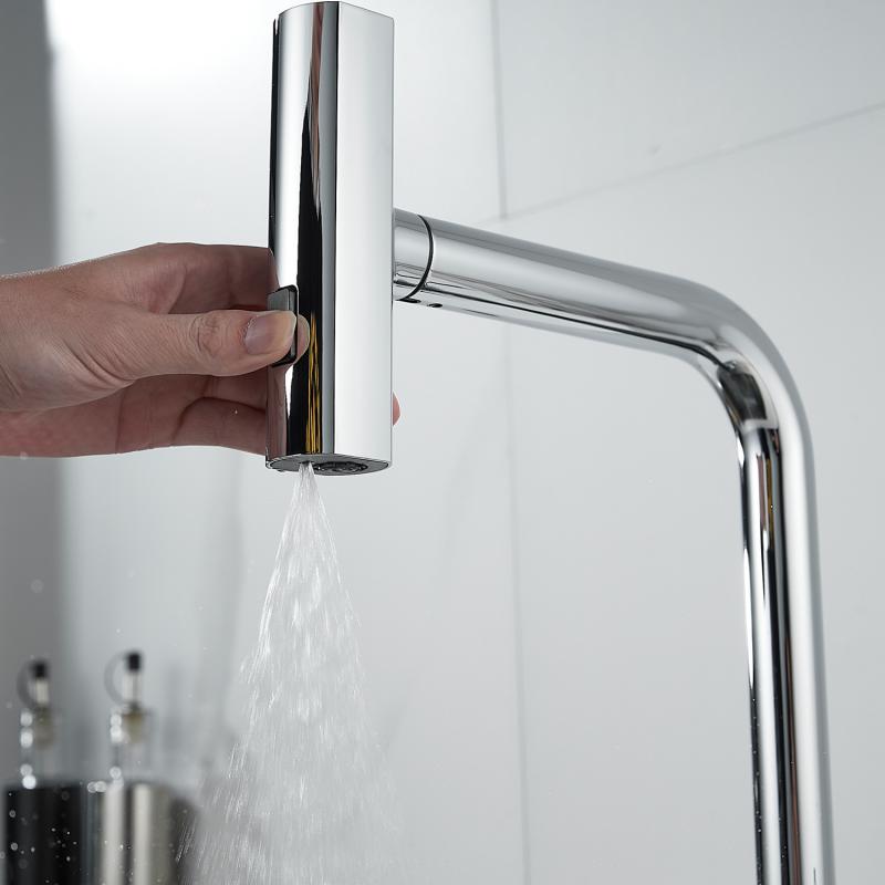 Смеситель для кухни с выдвижной лейкой Shevanik S263 S263 Смеситель для кухни с выдвижной лейкой Shevanik S263 S263