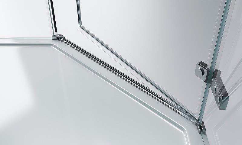 Душевой уголок BelBagno KRAFT-P-1-90-C-Cr-L Душевой уголок BelBagno KRAFT-P-1-90-C-Cr-L