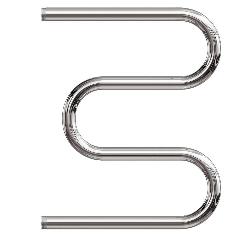 Полотенцесушитель водяной Point PN37554 500x400 М-образный (1"), хром Полотенцесушитель водяной Point PN37554 500x400 М-образный (1"), хром