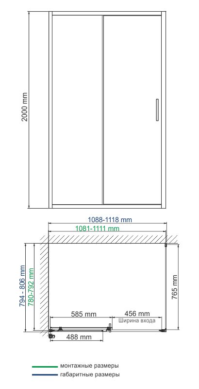Main 41S14 Душевой уголок Wasserkraft Main 41S14 Душевой уголок Wasserkraft