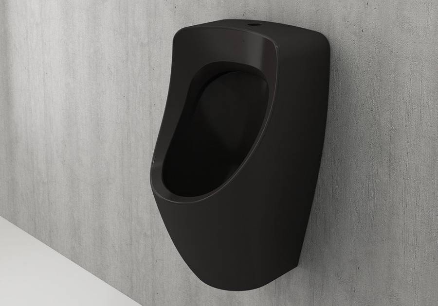 Писсуар подвесной Bocchi Taormina Arch наружный подвод воды 1383-004-0130 матовый черный Писсуар подвесной Bocchi Taormina Arch наружный подвод воды 1383-004-0130 матовый черный