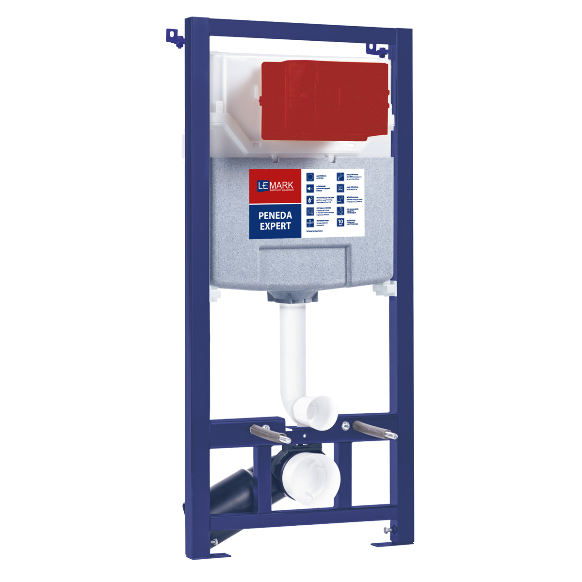 Система инсталляция PENEDA EXPERT механическая для подвесных унитазов (без кнопки смыва) Система инсталляция PENEDA EXPERT механическая для подвесных унитазов (без кнопки смыва)